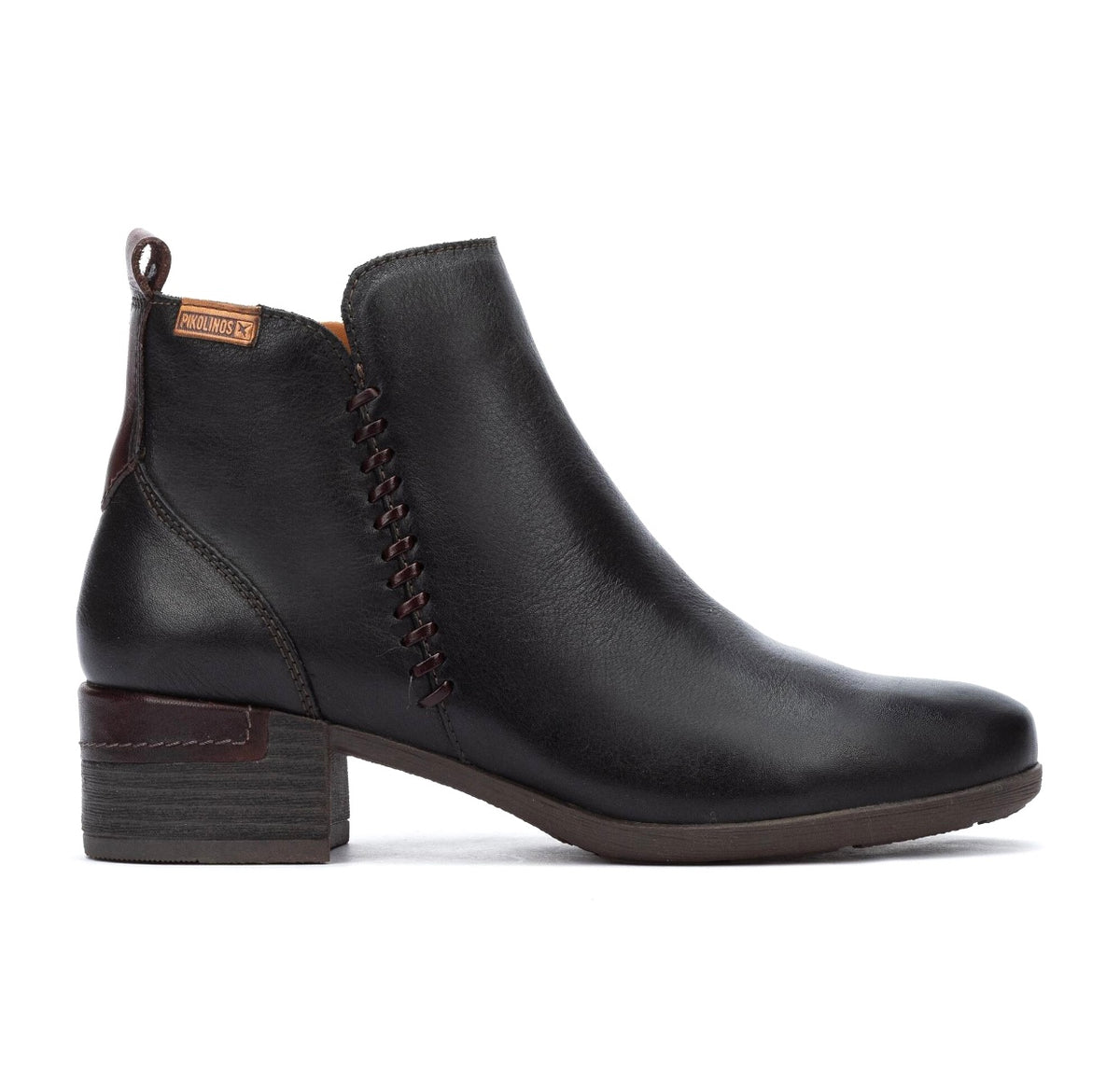 Pikolinos Malaga W6W 8950 Black Zip Ankle Boots Made In Spain Redpath Shoes Canberra