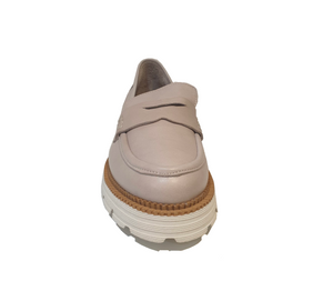 Sala Europe Loaf Silver Grey Slip On Shoe Made In Turkey