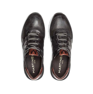 Martinelli Newport 1513-2708L Lead Dark Grey 5 Eyelet Sneaker Shoe Made In Spain