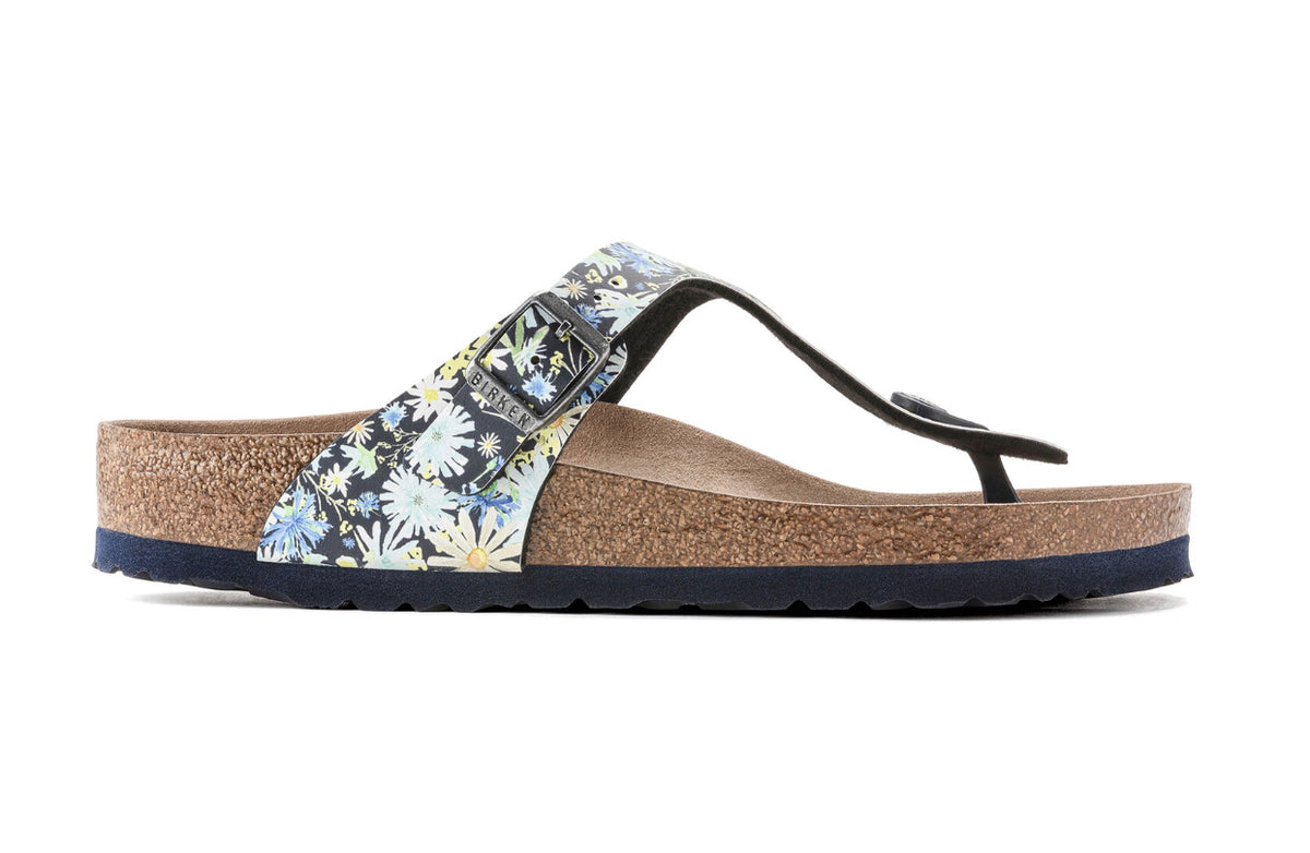 Birkenstock Mosaic Blue Birkenstock Gizeh Dusty Blue Multicolour
