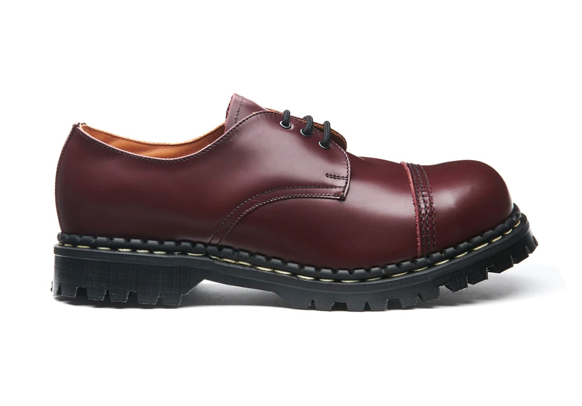 Gripfast Oxblood Hi Shine Eyelet Steel Toe Gibson Shoe Made In