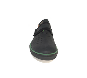 El Naturalista NF91 Meteo Pleasant Black Velcro Slip On Shoe Made In Spain