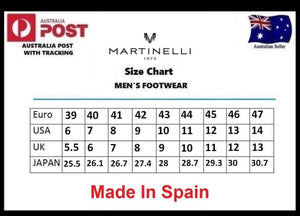 Martinelli Newport 1513-2708L Blue 5 Eyelet Sneaker Shoe Made In Spain