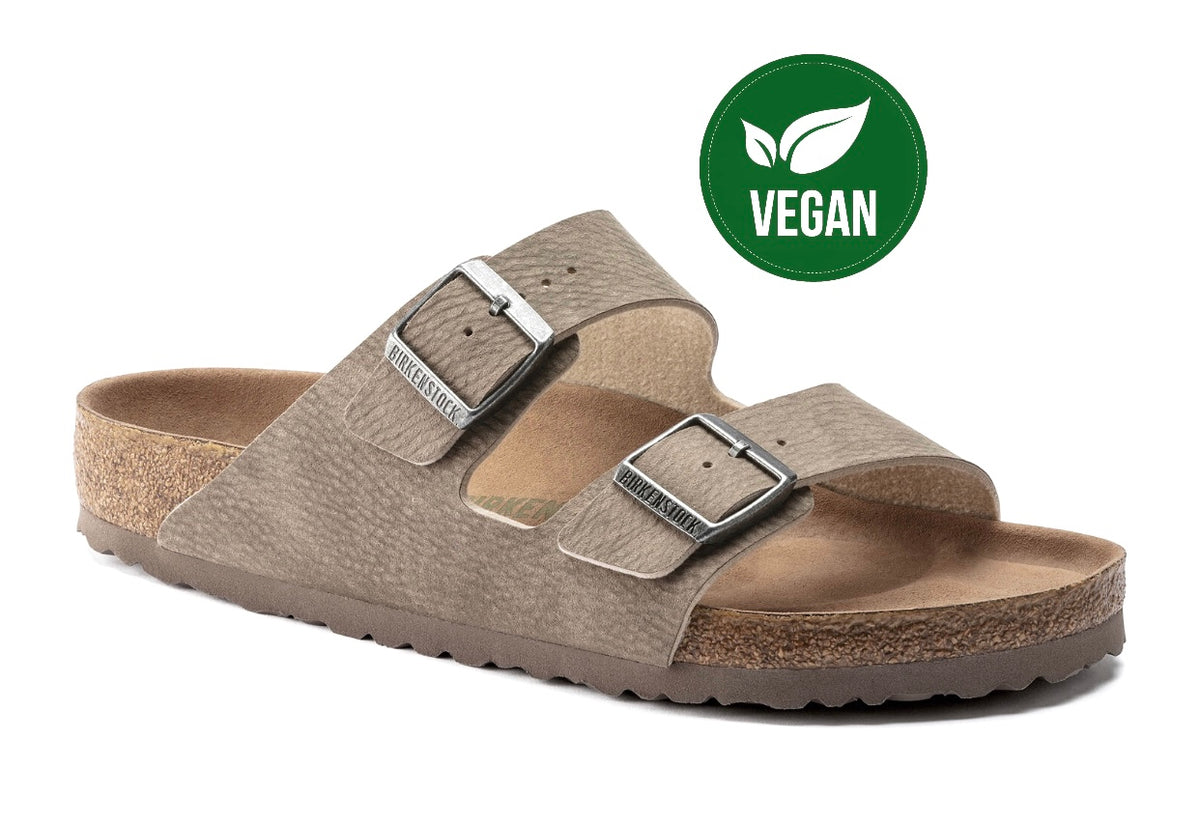 Birkenstock Arizona Desert Dust Gray Taupe Microfiber Vegan Made In Germany