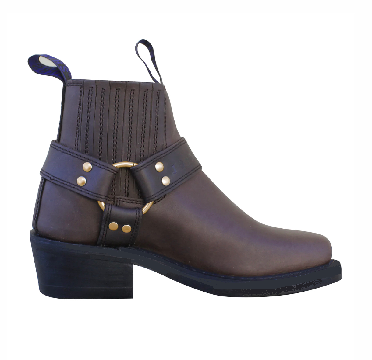 Johnny Reb Chocolate Brown Classic Short Ankle Boot