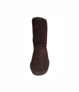 Ugg Australia Tidal 3/4 Chocolate Brown Mid Calf Sheepskin Boot Made In Australia