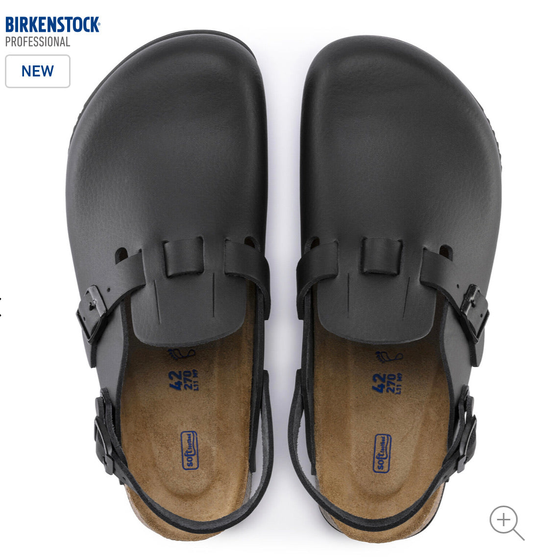 Birkenstock Kay Black Super Grip Soft Footbed Made In Germany
