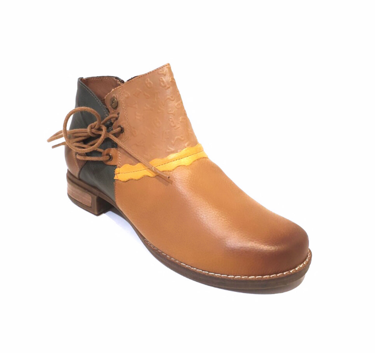 Wanda Dark Brown Ladies Ankle Boots Wanda Ladies Dark Brown Ankle