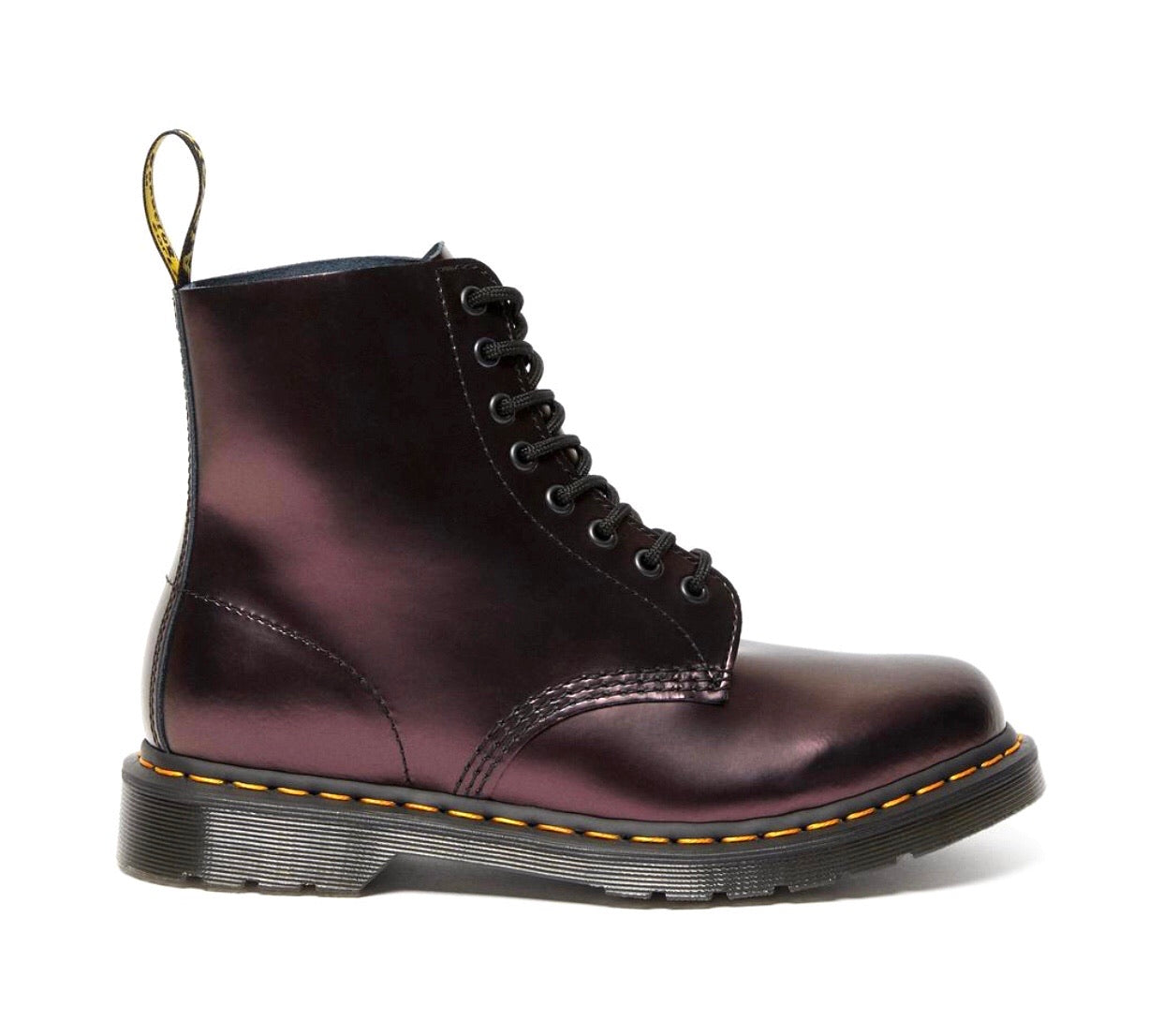 Dr. Martens 1460 Pascal Red Chroma Ankle 8 Eyelet Boot