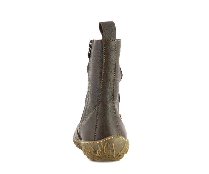 El Naturalista N722 Brown Zip Mid Calf Boots Made In Spain