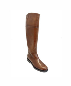 Progetto T226 Toffy Tan Knee High Zip Made In Italy