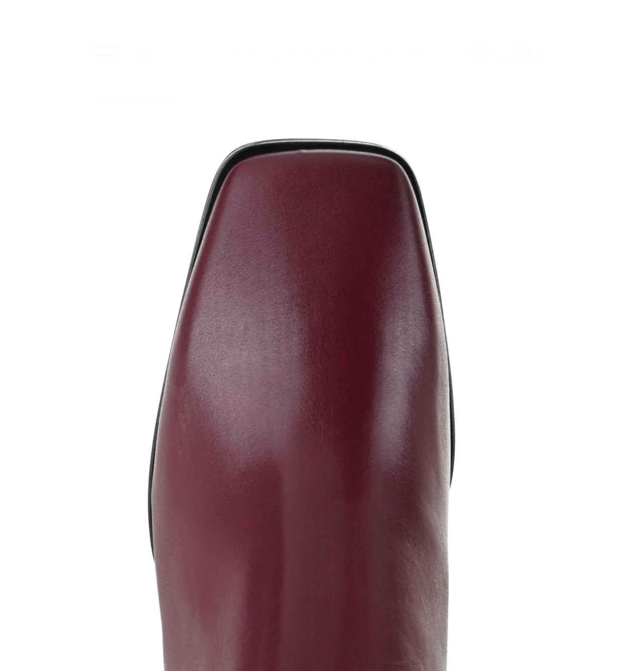 Wonders H-4352 Burgundy Isy Vino Leather Zip Ankle Boot Made In Spain