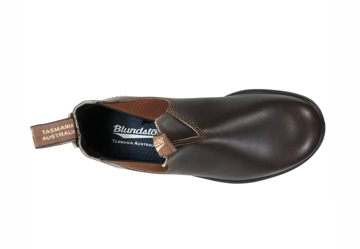 Blundstone 500 Brown Soft Toe Elastic Sided Boot