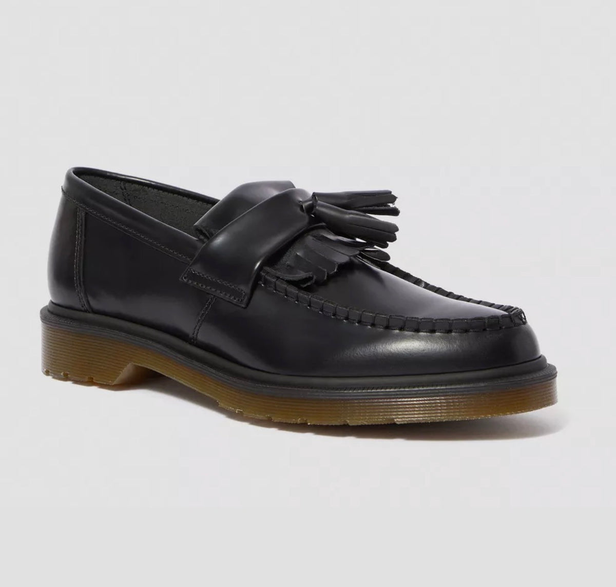Dr. Martens Adrian Black Smooth Leather Tassel Loafer Shoe – Redpath ...