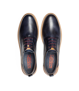 Pikolinos Berna M8J-4183 Blue 4 Eyelet Shoe