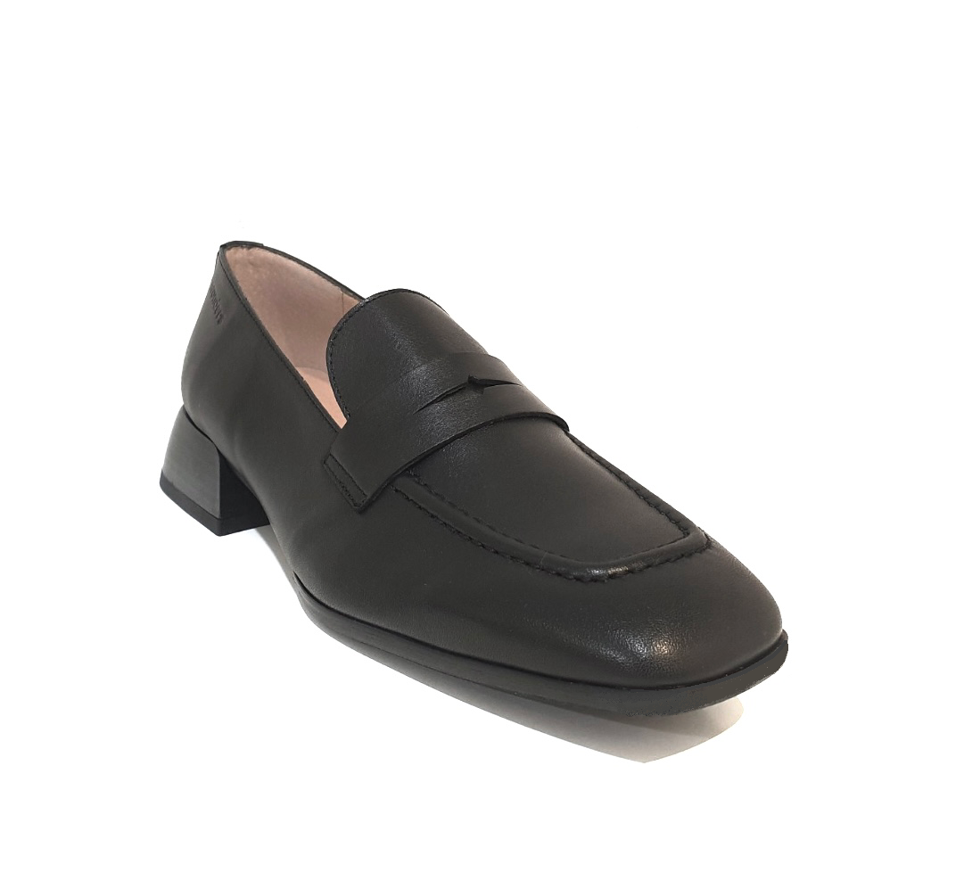 Wonders C-7105 Iseo V Negro Black Leather Loafer Made In Spain