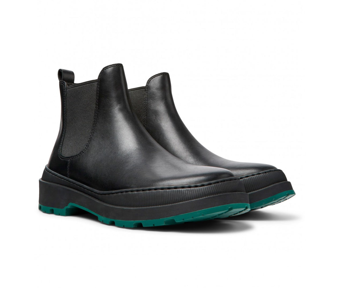 camper chelsea boots Camper Brutus Trek K300435-006 Black Leather Chelsea Boots – Redpath Shoes Canberra