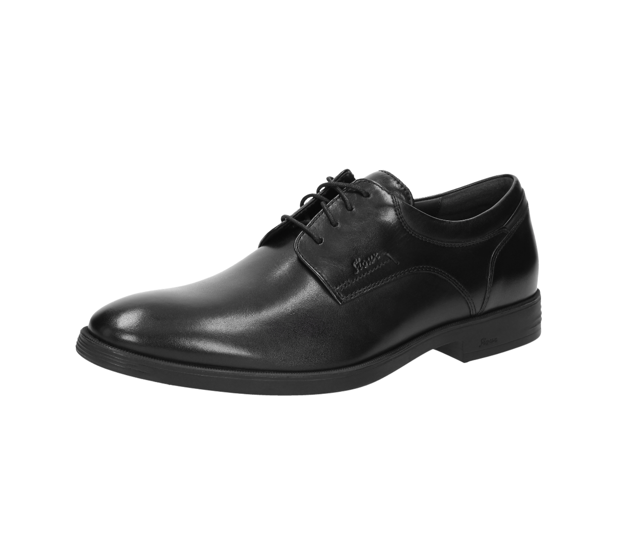 Sioux Foriolo-707-H Black Schwarz 4 Eyelet Lace Up Paded Collar Shoe