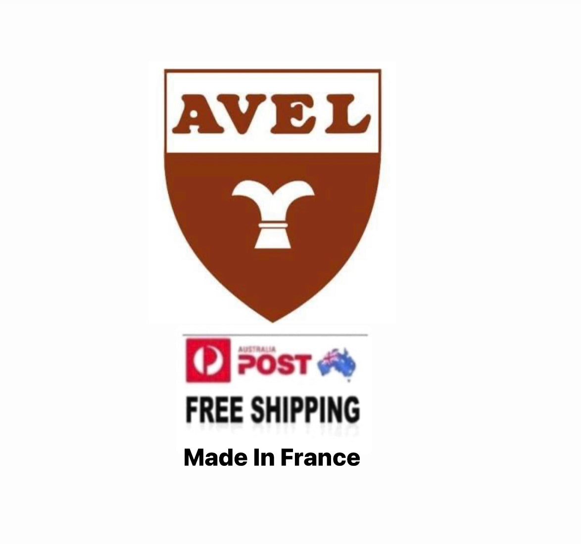 Avel Savon Cuir Lisse Leather Soap Cleaner Sponge Applicator 100g Made In France