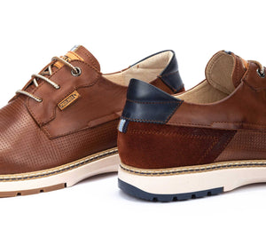 Pikolinos Olvera M8A-4222C1 Cuero Light Tan 3 Eyelet Shoe
