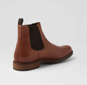 Wild Rhino Bern Light Tan Brown Chelsea Ankle Boot Made In Portugal