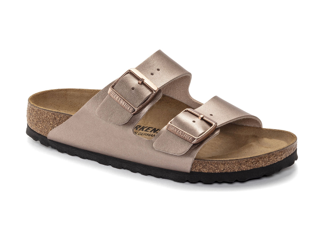 Birkenstock Arizona Copper Rose Gold Birko-Flor Made In Germany