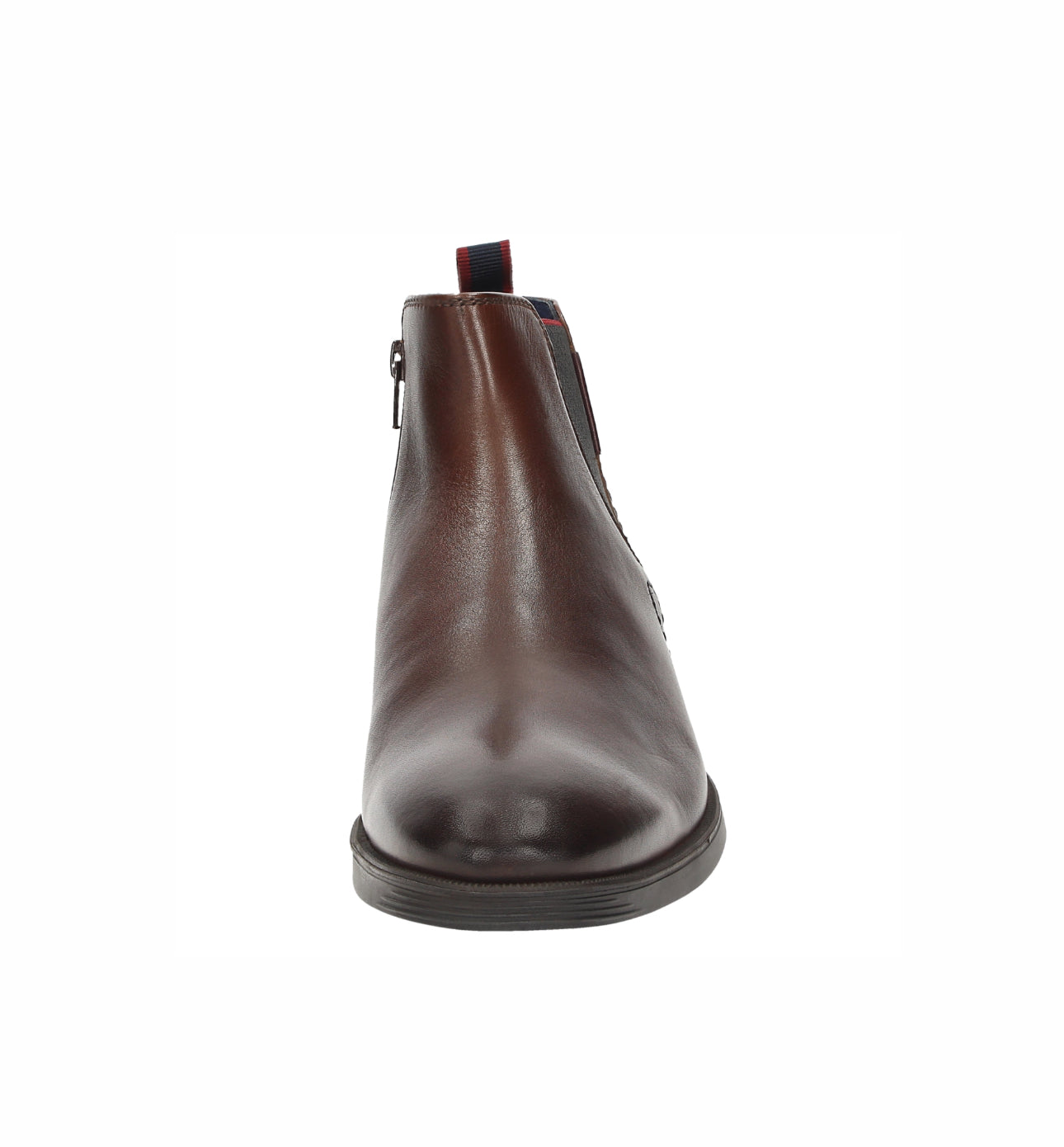 Sioux 39873 Foriolo-704-H Marrone Dark Brown Leather Zip Elastic Sided Ankle Boot
