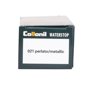 Collonil Waterstop 021 Perlato Metallic Cream Sponge Applicator Tube 75ml Made In Germany