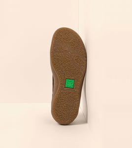 El Naturalista 5395 Amazonas Silk Suede Forest Green 7 Eyelet Shoe Made In Spain