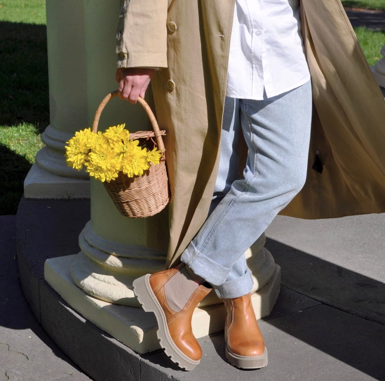 Sala Europe Ripper-2 Coconut Light Tan Chelsea Boots Made In Turkey ...