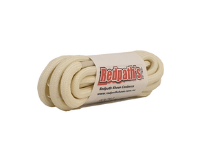 Redpath’s Cream Off White 35 Inch 90cm (4-6 Eyelet) Round Polyester Shoe Laces