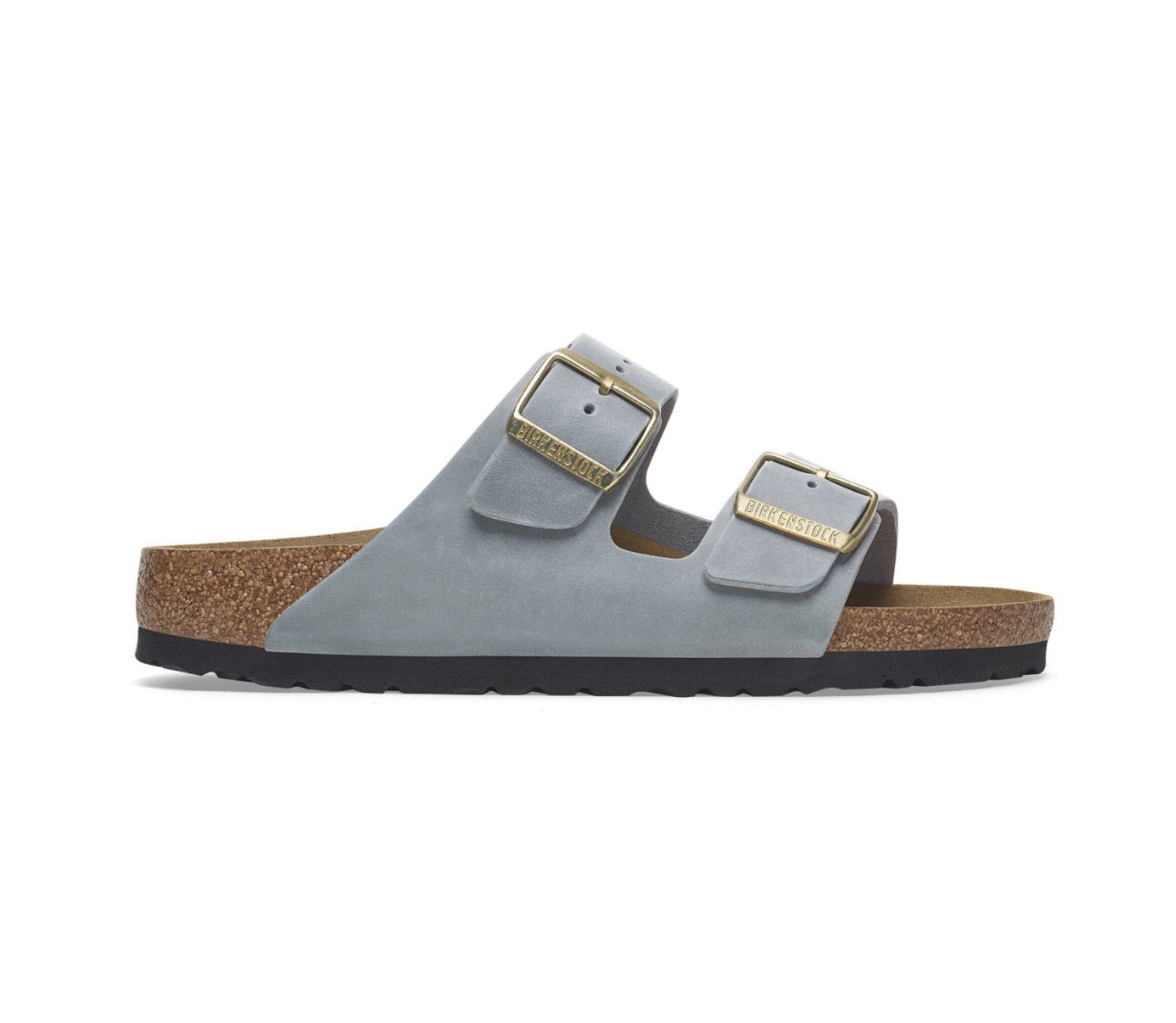 Birkenstock Arizona Basalt Gray Waxy Leather Made In Germany