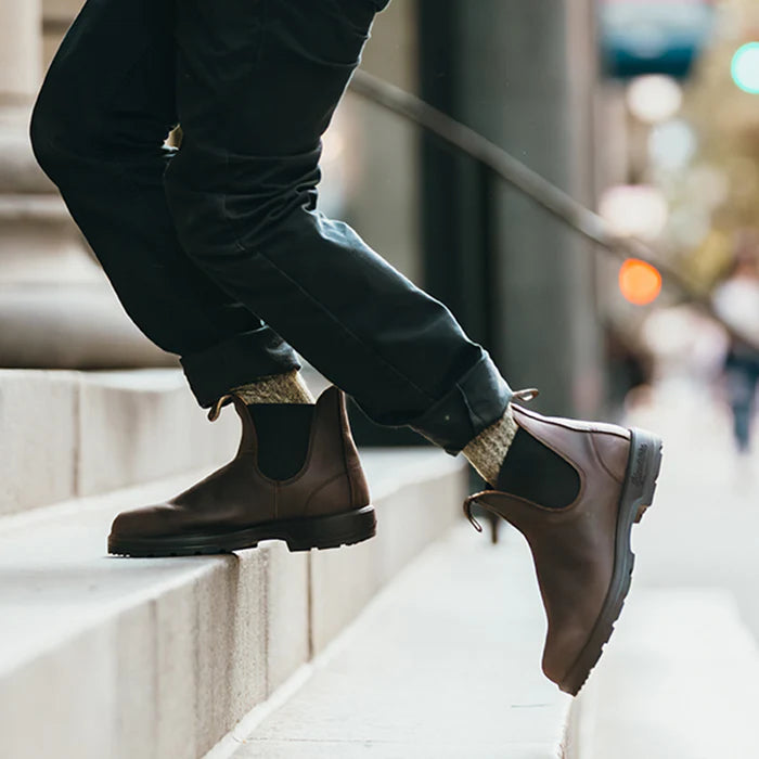 Blundstone 2340 Brown Soft Toe Elastic Sided Boot – Redpath Shoes Canberra