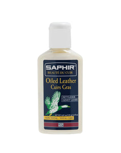 Saphir Oiled Leather Cuirs Gras Neutral Cream Polish 125ml Made In France