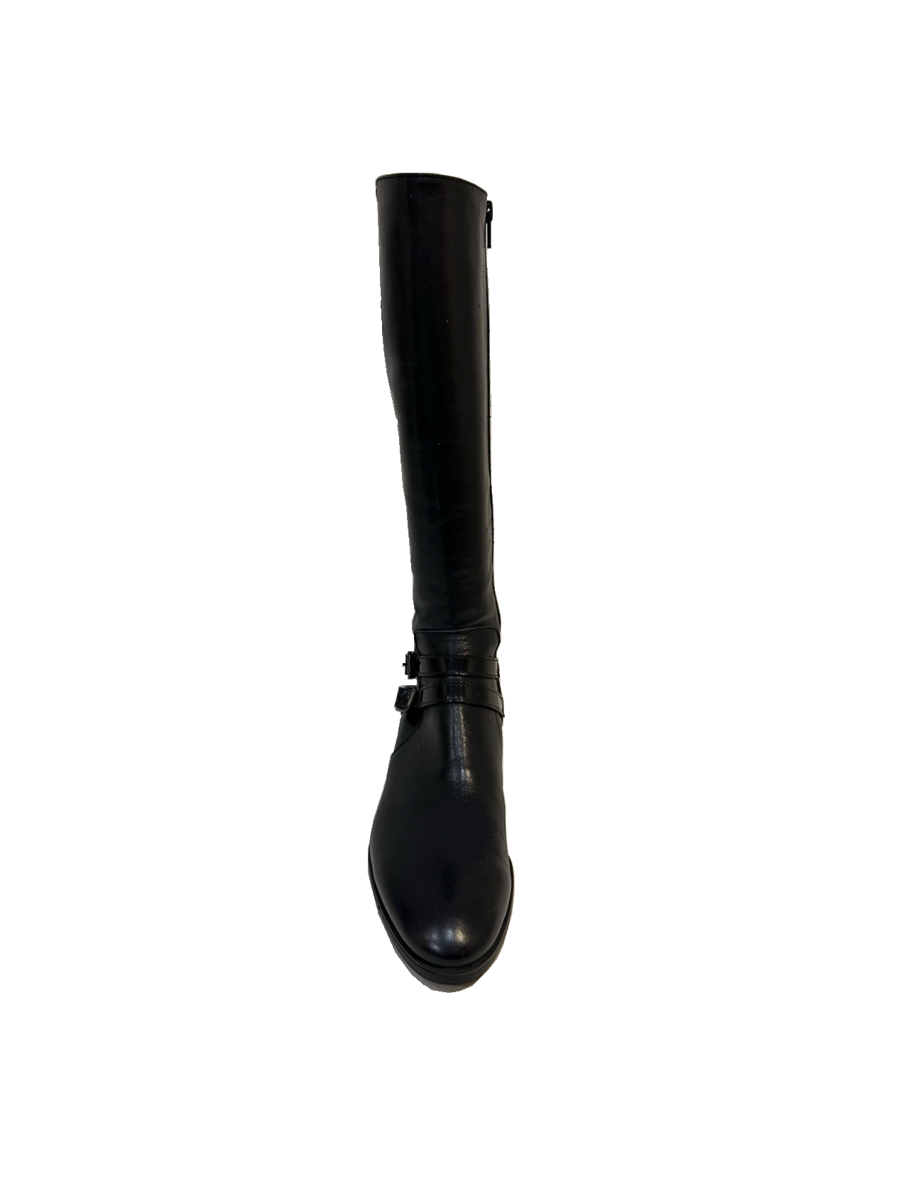 Wonders E-4337 Nero Black Knee High Zip Boot Made In Spain