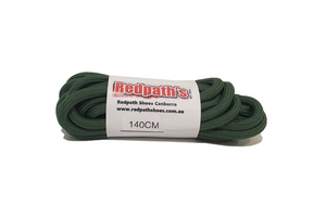 Redpath’s Dark Green 55 Inch 140cm (8-10 Eyelet) Round Nylon Shoe Laces
