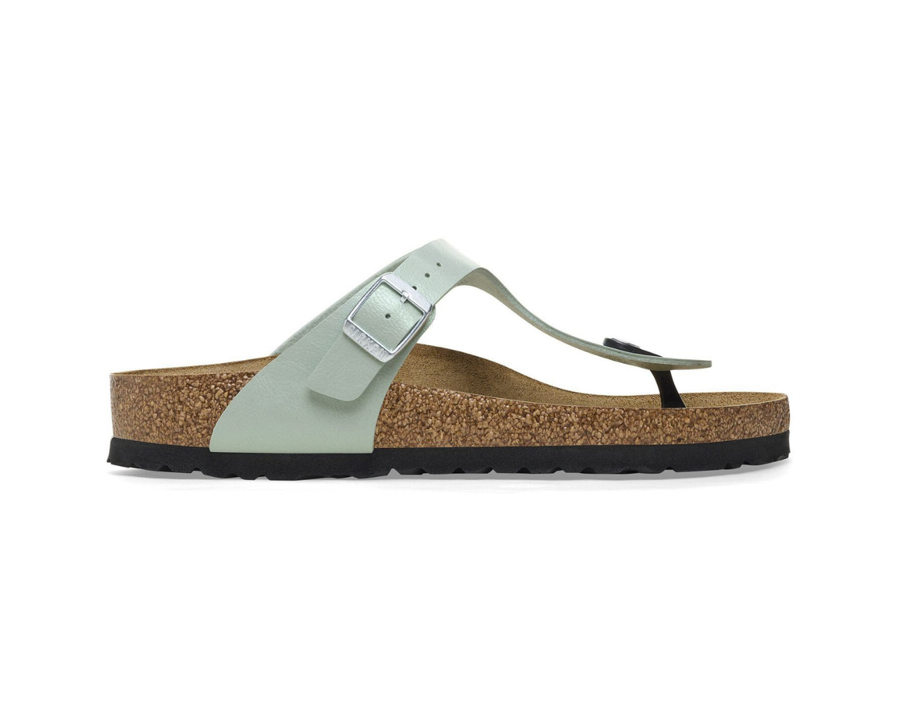 Birkenstock Gizeh Graceful Surf Green Birko-Flor Made In Germany
