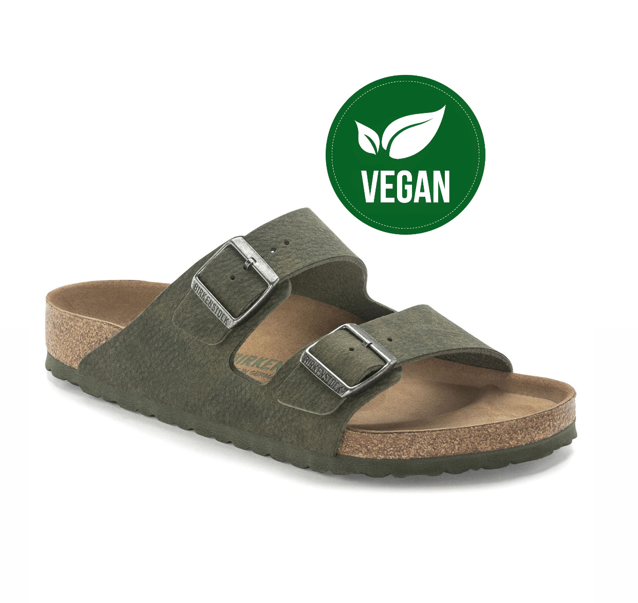 Birkenstock Arizona Desert Dust Thyme Synthetics Vegan Made In Birkenstock Arizona Desert Dust Thyme Synthetics Vegan Made In