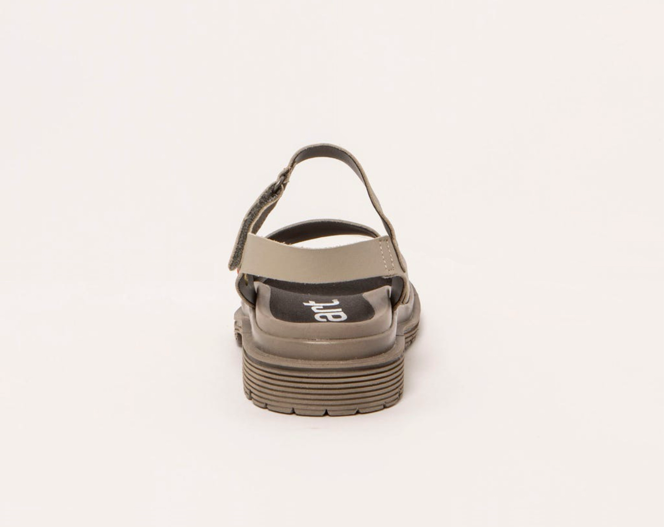 Art 1548 Birmingham Nappa Sesame Light Grey Sandal Made In Spain
