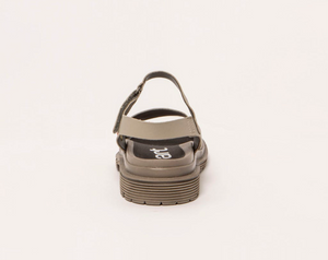 Art 1548 Birmingham Nappa Sesame Light Grey Sandal Made In Spain