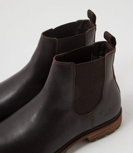 Wild Rhino Bern Dark Brown Chelsea Ankle Boot Made In Portugal