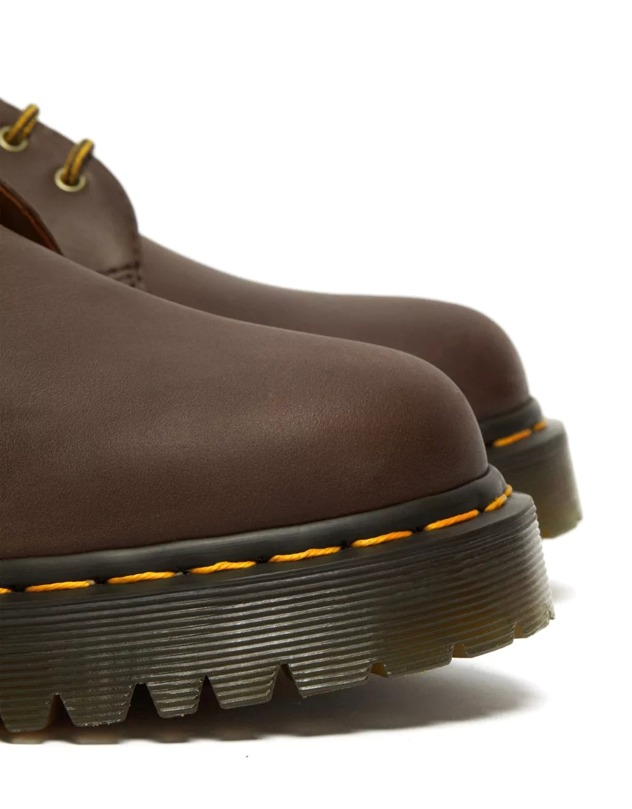 Dr. Martens 1461 BEX Crazy Horse Dark Brown Leather 3 Eyelet Shoe