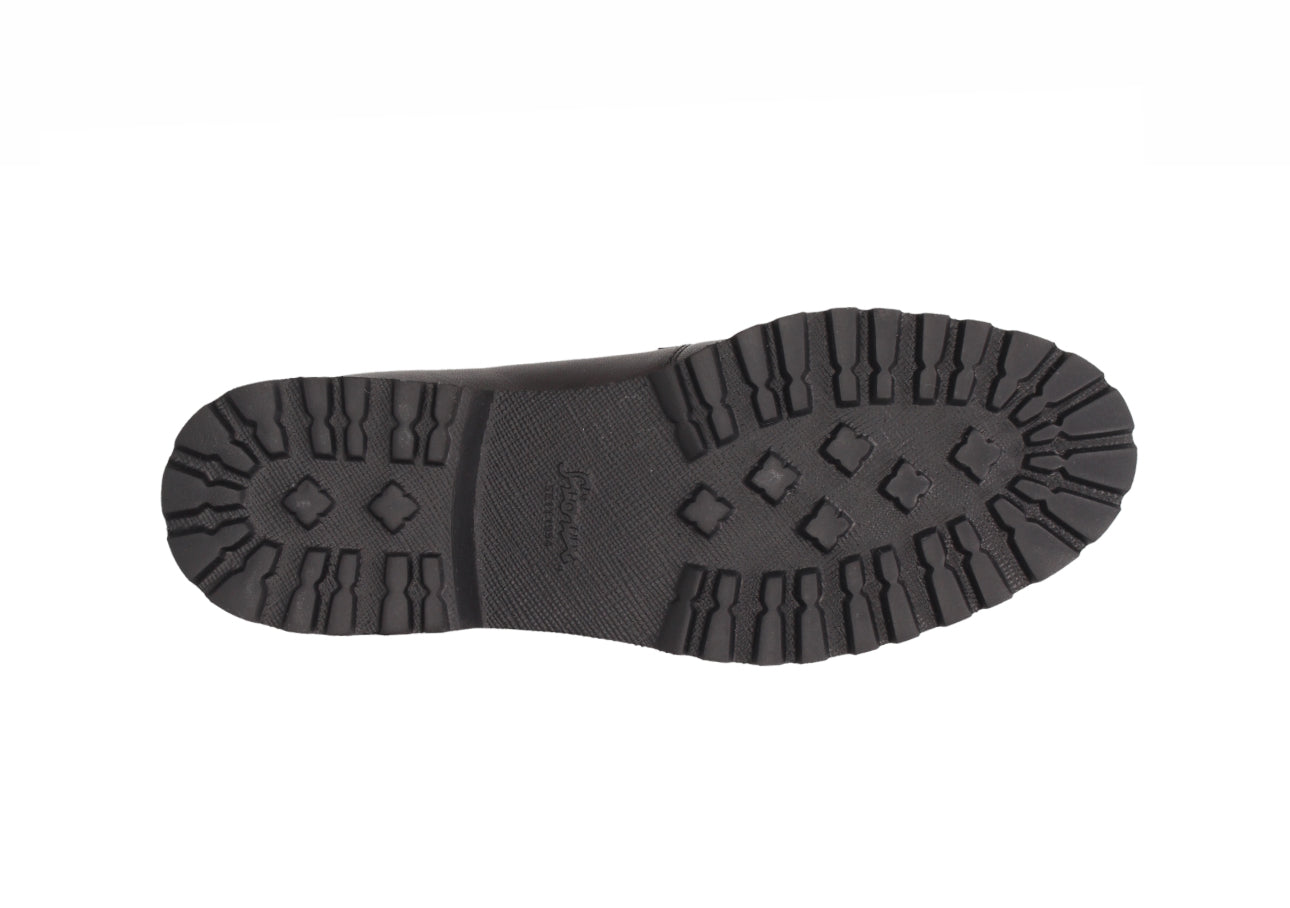 Sioux 66534 Meredith-709-H Black Schwarz Leather Penny Loafer Shoe