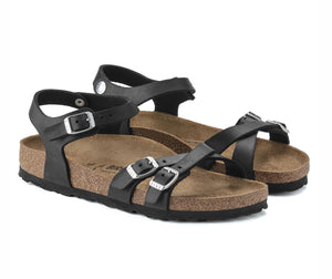 Birkenstock Kumba Black Oiled Leather Made In Germany