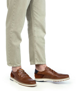 Pikolinos Olvera M8A-4222C1 Cuero Light Tan 3 Eyelet Shoe