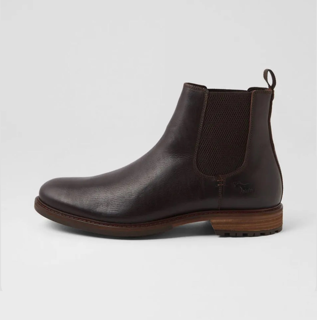 Wild Rhino Bern Dark Brown Chelsea Ankle Boot Made In Portugal