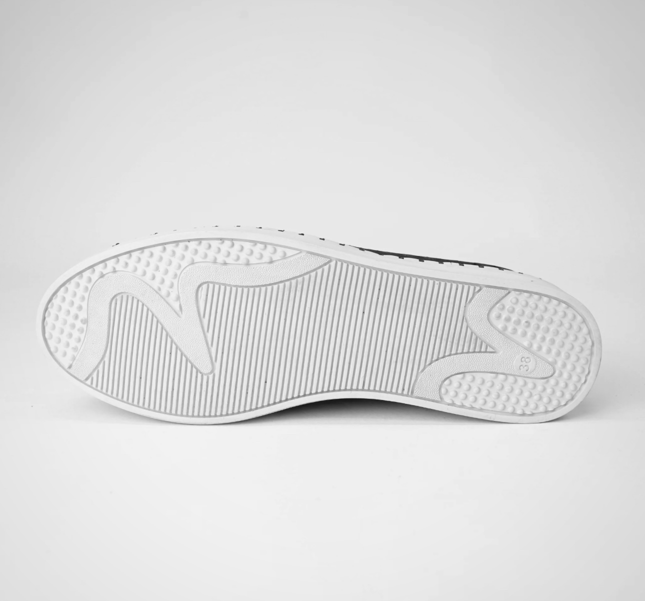 Sala Europe Lasso Deep Ocean Blue Perforated Leather Slip On Shoe Made In Turkey