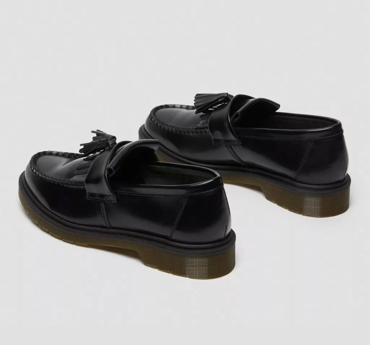 Dr. Martens Adrian Black Smooth Leather Tassel Loafer Shoe – Redpath ...