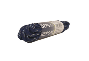 Bergal Blue Grey 59 Inch 150cm (8-10 Eyelet) Hiking Polyester Round Shoe Laces Made In Germany
