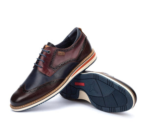 Pikolinos Avila M1T-4191C1 Olmo 4 Eyelet Brogue Made In Spain